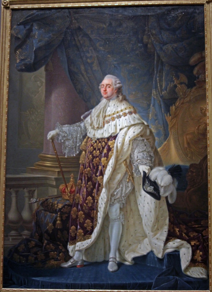 King Louis XVI of France in Coronation Robes